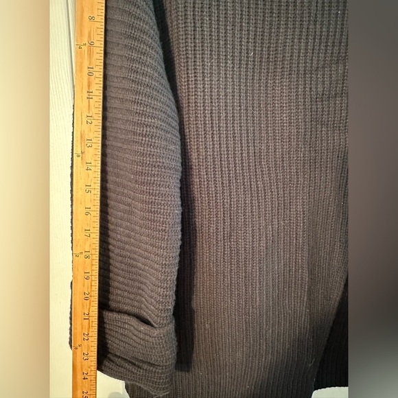 MERINO EXTRA FINE WOOL CASHMERE Wrap Turtleneck Small ATHLETA Azalea Sweater NWT - Picture 12 of 14